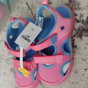 New w tags Osh Kosh pink wet shoes - brand new